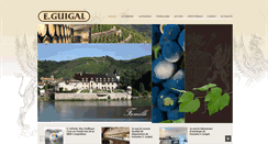 Desktop Screenshot of guigal.com